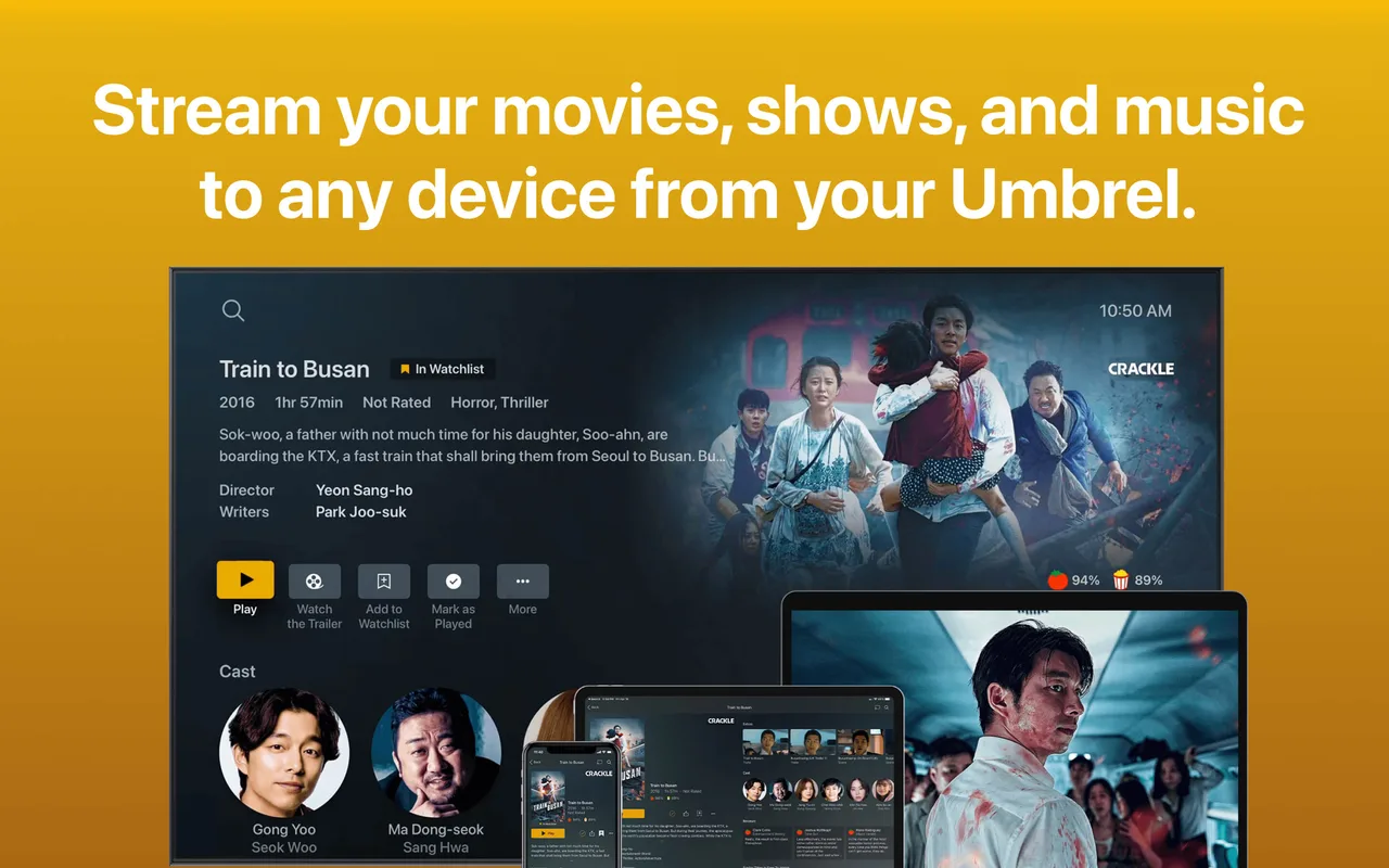 Plex self-hosted web interface screenshot