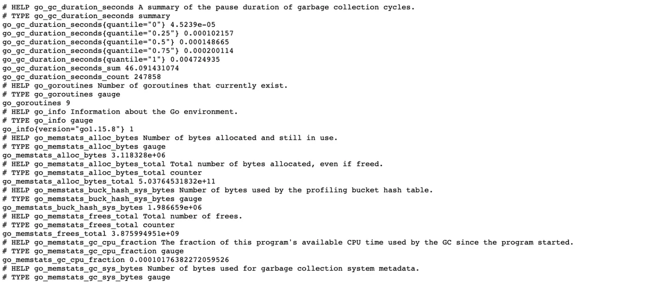 Prometheus self-hosted web interface - Monitoring system and time series database