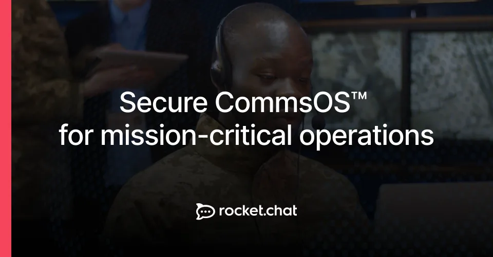 Rocket.Chat self-hosted web interface screenshot